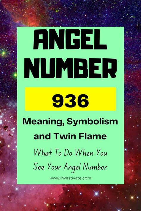 angel number 936|936 Angel Number Meaning: Spirituality, Symbolism,。